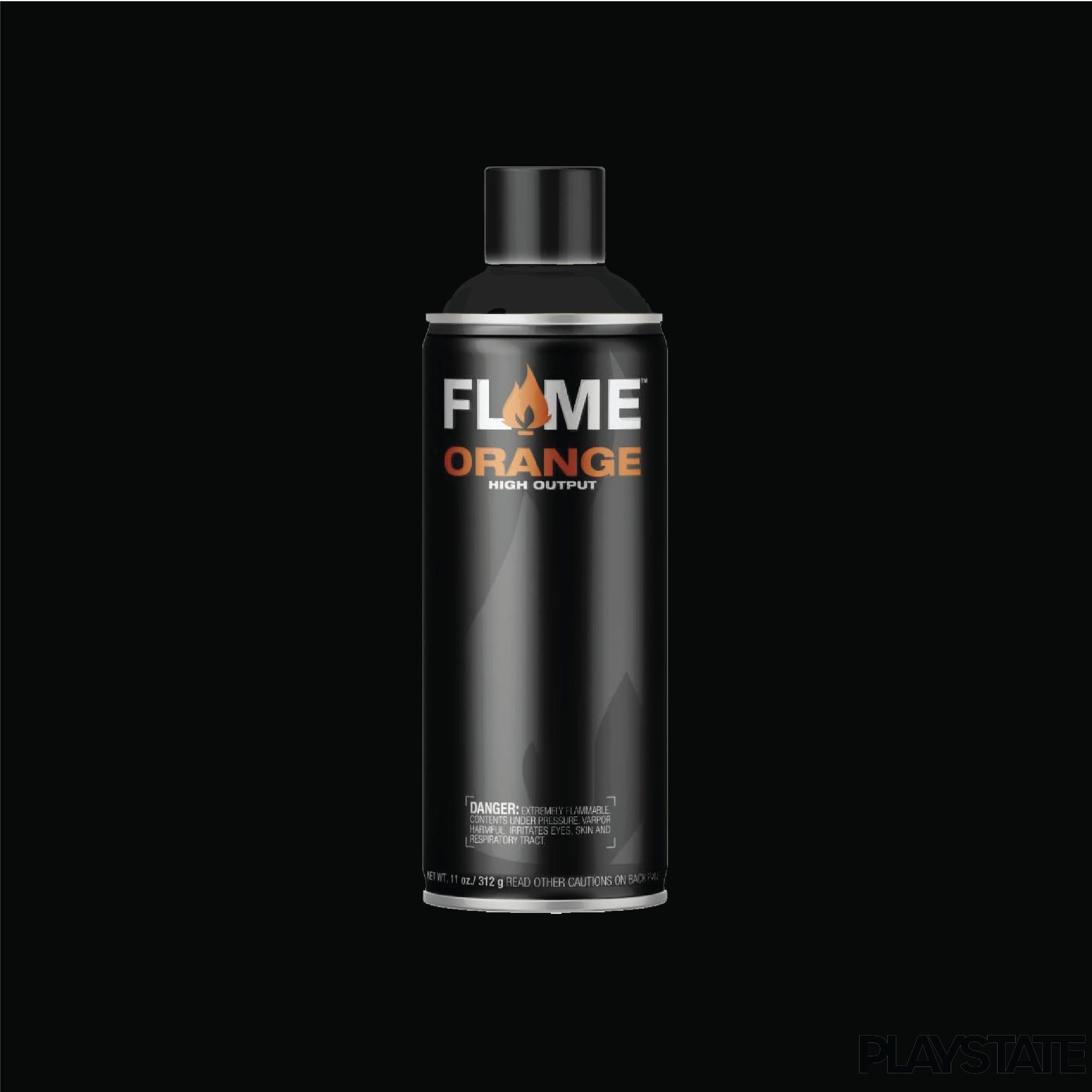 Flame Orange - Thick Black (500ml)